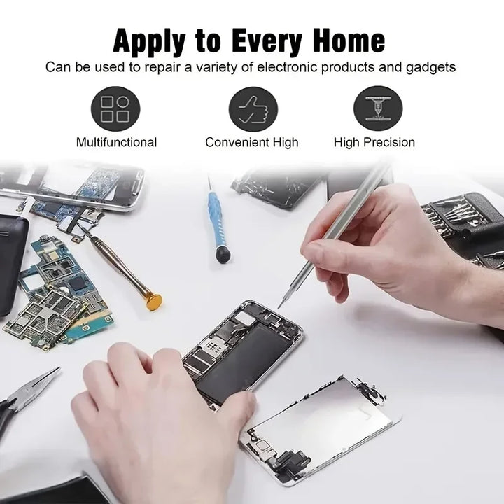 25 In 1 With 24 Pcs Magnetic Precision Screwdriver Set Mini Pocket Screwdriver Set, Small Repair Set For Mobile Phone, PC & Camera