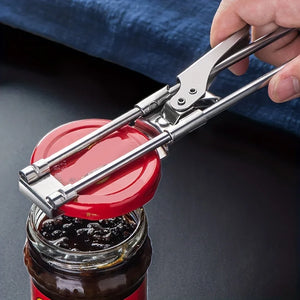 Adjustable Multi-Function Bottle Opener Stainless Steel Lids Off Jar Opener Labor-Saving Screw Can Opener For Kitchen Tools