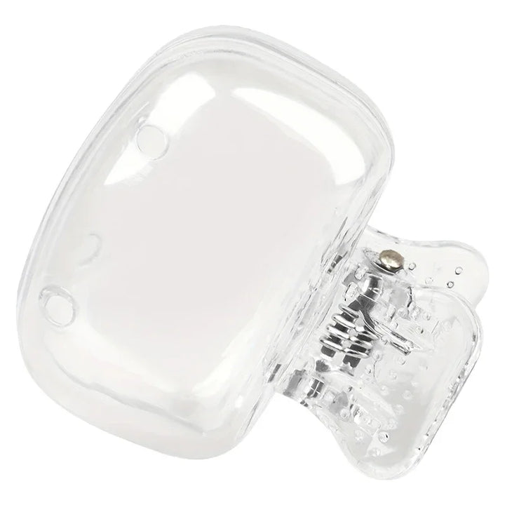 1 Pc Travel Toothbrush Head Covers Toothbrush Protector Cap Brush Pod Case Protective Portable Plastic Clip For Household Travel