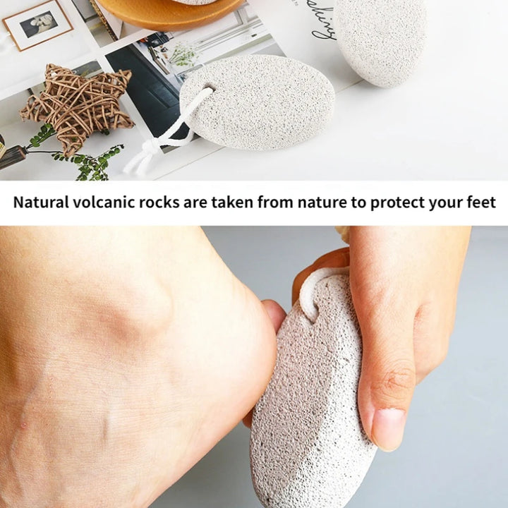 1 Pc Natural Pumice Stone - Foot Hard Skin Callus Remover Dead Skin Pedicure Tool, Smooth Skin Z Foot Care