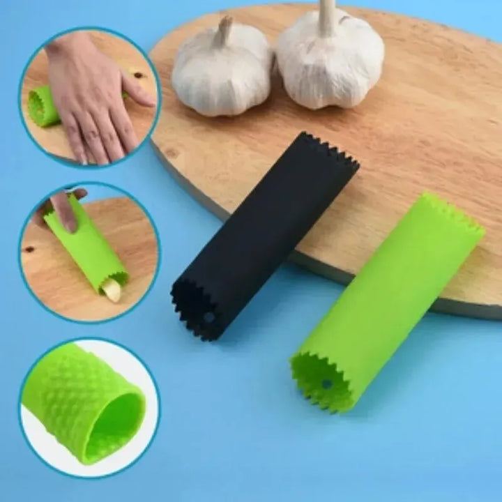 Garlic Stripper Tube Peeling Garlic Peeling Silicone Garlic Peeler Peel Easy Useful Easy Kitchen Tools Non-toxic Safety Gadget