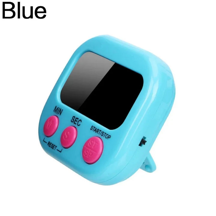 1 Pc LCD Digital Kitchen Timer Magnetic Cooking Large Count Down Up Clear Loud Alarm Stonego Home Kitchen Accessories