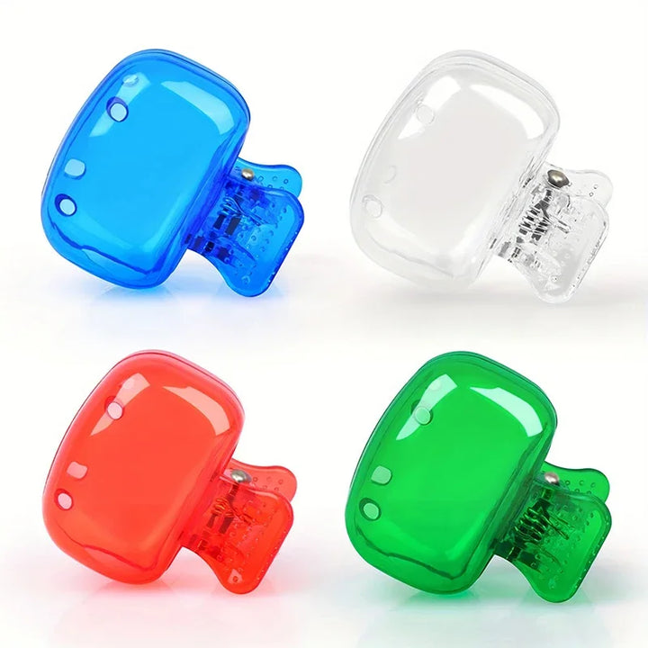 1 Pc Travel Toothbrush Head Covers Toothbrush Protector Cap Brush Pod Case Protective Portable Plastic Clip For Household Travel