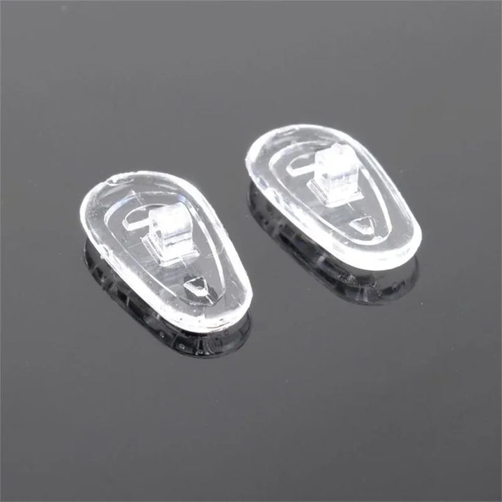 10/20/50Pairs/set Silicone Nose Pads For Glasses Soft Nose Pads Glasses Anti-Slip Nose Pad Eye Care Tools Eyeglasses Accessories