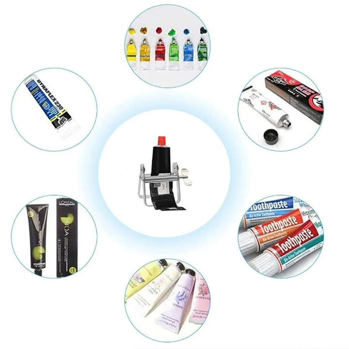 Metal Toothpaste Tube Squeezer-Large Multifunctional Tube Wringer Roller Dispenser for Hair Color Dye,Paint Tubes,Dispenser Tool