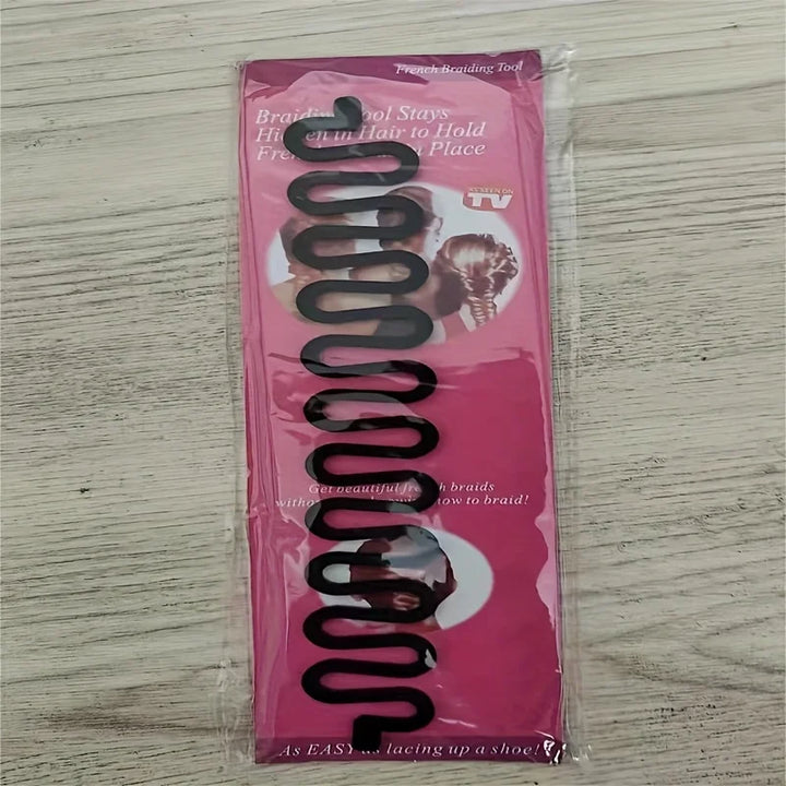 1-Piece Multi-Purpose Hairstyle Design Tool, Fishbone Hairstyle Tool, Magical Braid Design Tool, Hairstyling and Beauty Tool