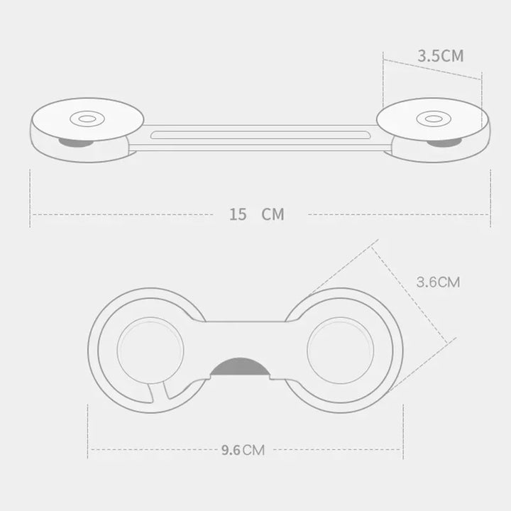 4/6Pcs/Lot Child Lock Protection Of Children Baby Drawer Anti-opening Cabinet Door Refrigerator Anti-pinch Safety Lock Buckle