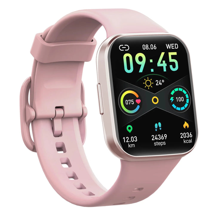 Orologio Smart, Orologio Fitness Tracker per Uomini e Donne, Smartwatch Touch da 1,69'' Orologio Fitness con Pedometro/Monitor del Sonno.