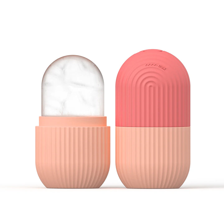 1 Pc silicone face ice cube mold for Beauty and Skin Care silicon face ice roller