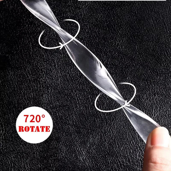 Invisible Self Adhesive Buffer Pads Silicone Door Stopper Cabinet Bumpers Wall Protector Furniture Refrigerator Anti-crash Pad