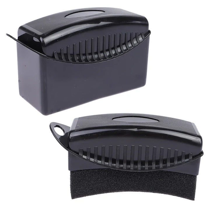 Car Wheel Polishing Waxing Sponge Brush With Cover ABS Washing Cleaning Tire Contour Dressing Applicator Pads Detail Accessories