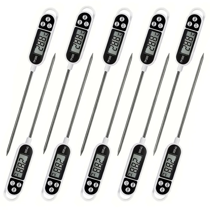 1-10P Digital Kitchen Food Thermometer TP300 Water Oil Thermometer for Meat Cooking Food Probe BBQ Electronic Oven Kitchen Tools