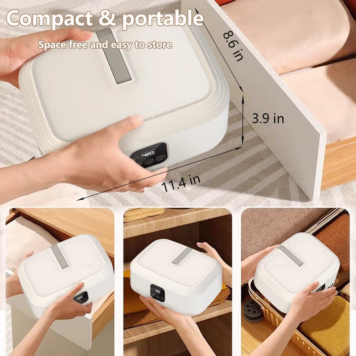 Portable Clothing Dryer Electric Portable Clothes Dryer UV Sterilization Folding Portable Clothing Dryer Foldable Laundry Dryer