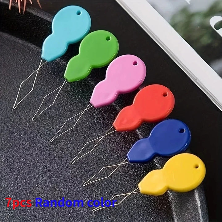 Plastic Needle Thread - Easy Threading For Hand Sewing, Handmade, Knitted, Quilted, Automatic Thread Needles Sewing Tools Thread