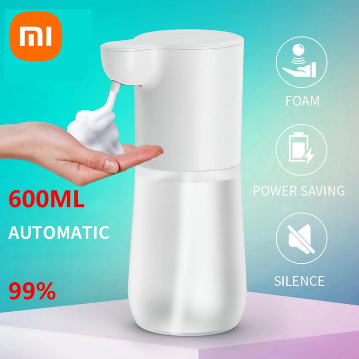 Xiaomi 2000mah carregamento usb dispensador de sabão espuma indução automática inteligente infravermelho touchless lavadora mão para cozinha banheiro