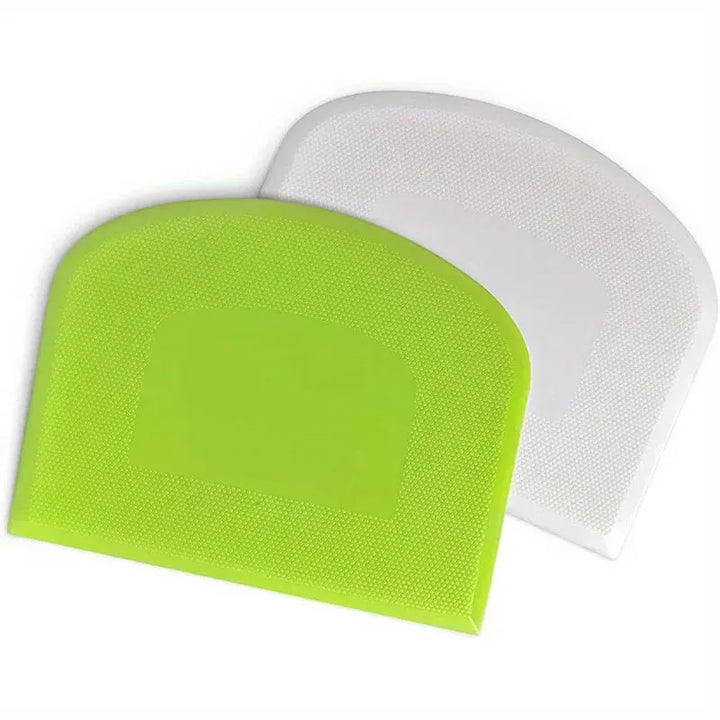 1 Pc Plastic Cake Cream Spatula, Dough Knife, Butter Scraper With Plain Smooth Edge, Baking Tools