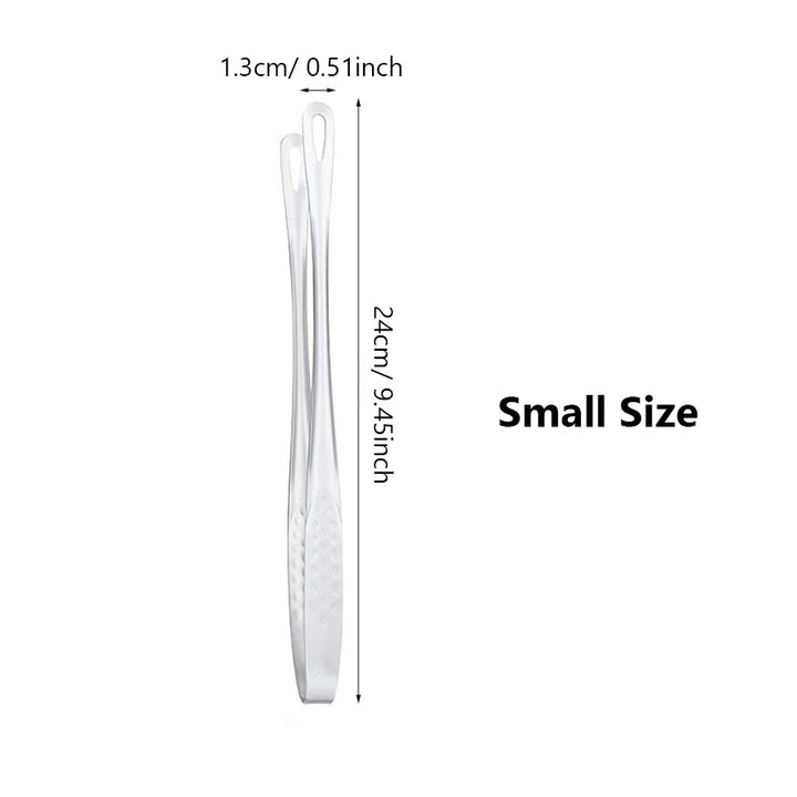 Long Stainless Steel Kitchen Tongs Non-Slip Heat Resistant BBQ Grill Tongs for Steak Seafood Buffet Salad Cooking Tools