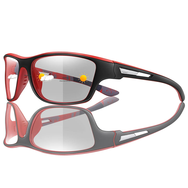 POAT Brand Photochromic Motorcycle Sunglasses Men Women Outdoor Cycling Driving Hiking Eyewear Fishing UV400 Protection Goggles