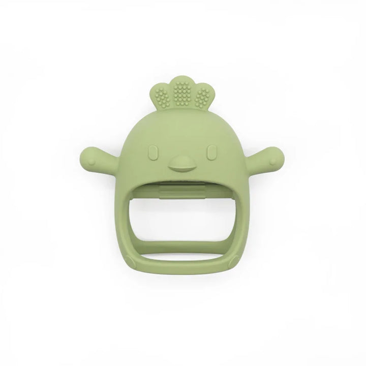 1 Pc Baby Silicone Teether Toys Cartoon Chick Shape Baby Toys Hollow Out Baby Care Equipment Chewing Training Baby Products