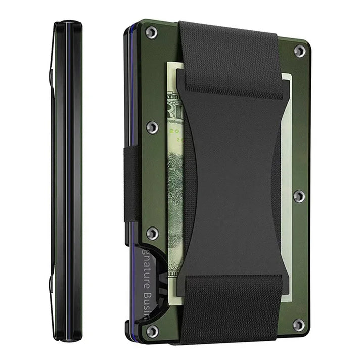 Forged Carbon Fiber Mini Slim Wallet case organizer for Men Cartera Tarjetero Hombre Cashback Credit Card Holder Luxury gift