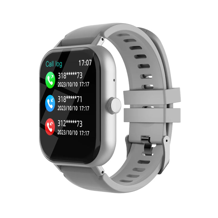 Reloj inteligente Bluetooth de 1.99" para hombres y mujeres, pantalla táctil completa, reloj deportivo de fitness con podómetro para Android e iPhone