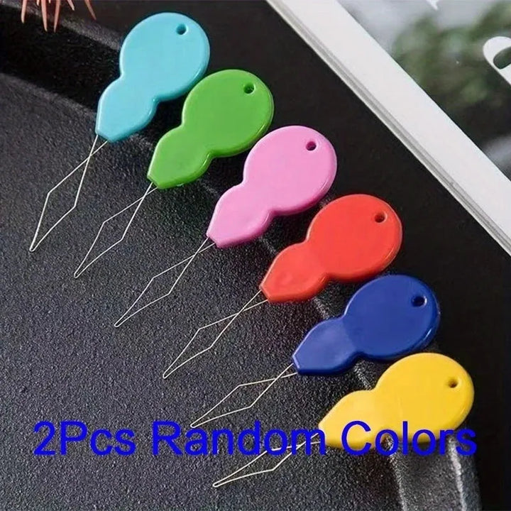 Plastic Needle Thread - Easy Threading For Hand Sewing, Handmade, Knitted, Quilted, Automatic Thread Needles Sewing Tools Thread