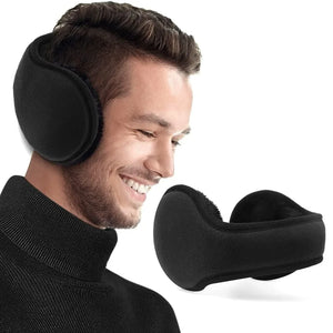 Protetores de Orelha de Pelúcia Quentes de Inverno Unissex para Homens e Mulheres, Earmuffs de Veludo, Cobertura de Orelha Mais Grossa, Protetor de Orelha para Ciclismo e Esqui ao Ar Livre