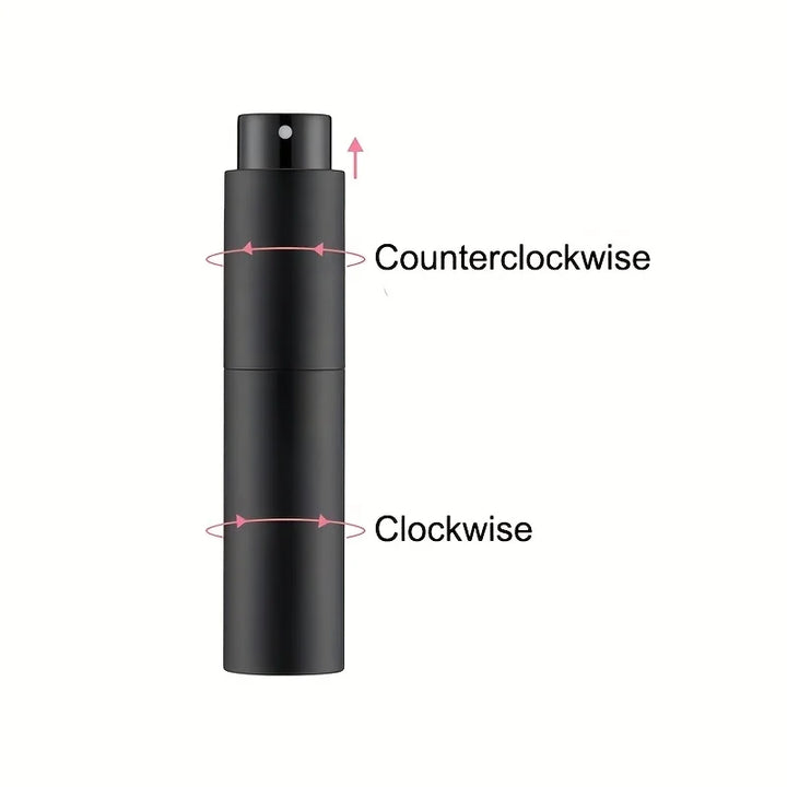 10ml Travel Perfume Sprayer, Refillable Cologne Container, Empty Dispenser Spray Bottle