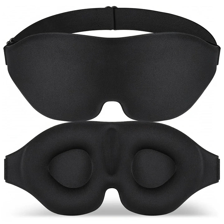 Eye Mask for Sleeping 3D Contoured Cup Blindfold Concave Molded Night Sleep Mask Block Out Light with Women Men