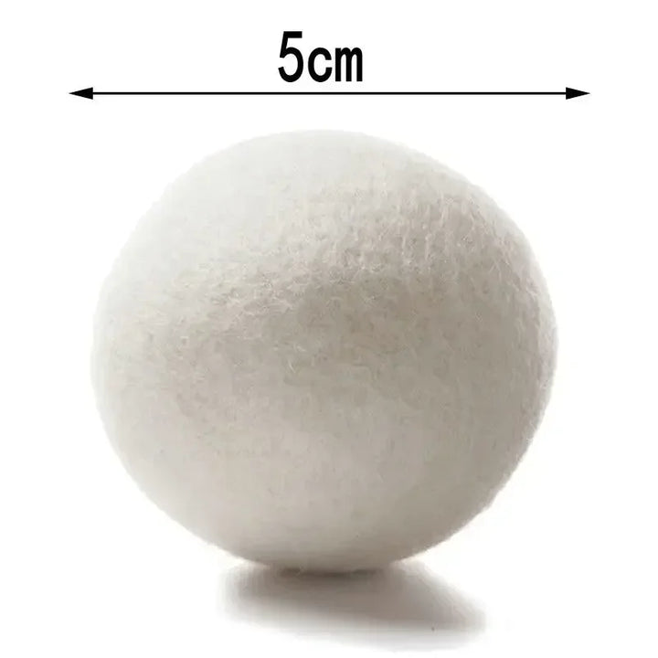 3/4/5cm Fleece Dry Kit Ball Reusable Wool Dryer Balls Softener Laundry Washing Machine Accessories Home Washing