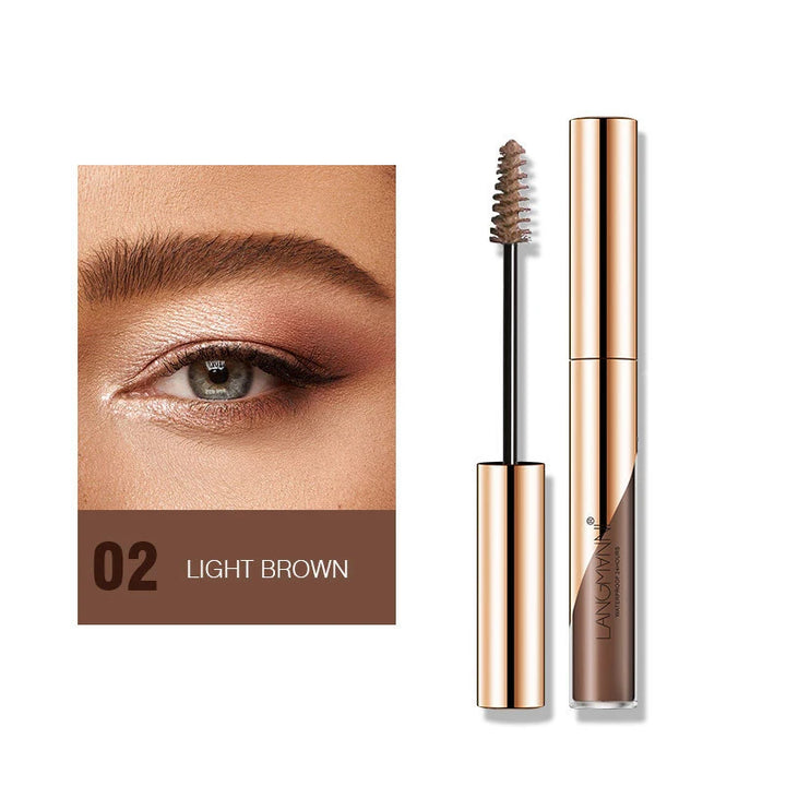 Professional Natural Pigments Tattoo Eyebrow Mascara Cream Lasting Eye Brow Tint Gel Liquid Paint Brown Black Color Makeup Tool