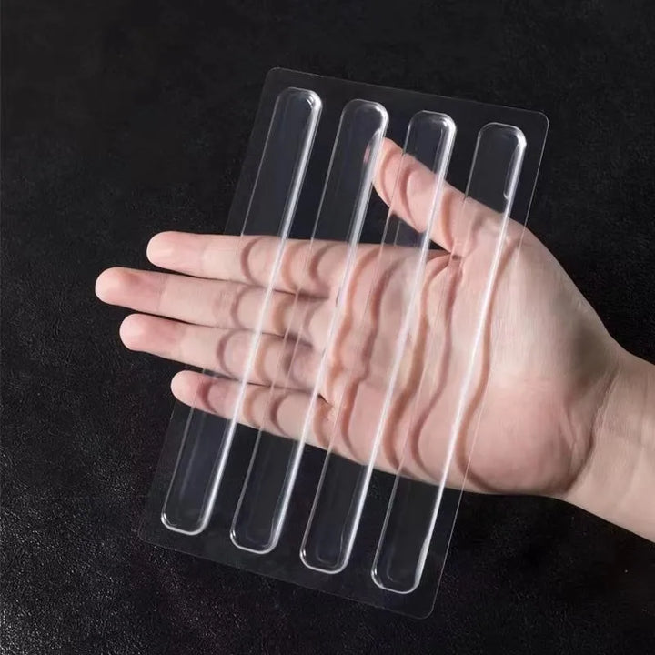Invisible Self Adhesive Buffer Pads Silicone Door Stopper Cabinet Bumpers Wall Protector Furniture Refrigerator Anti-crash Pad
