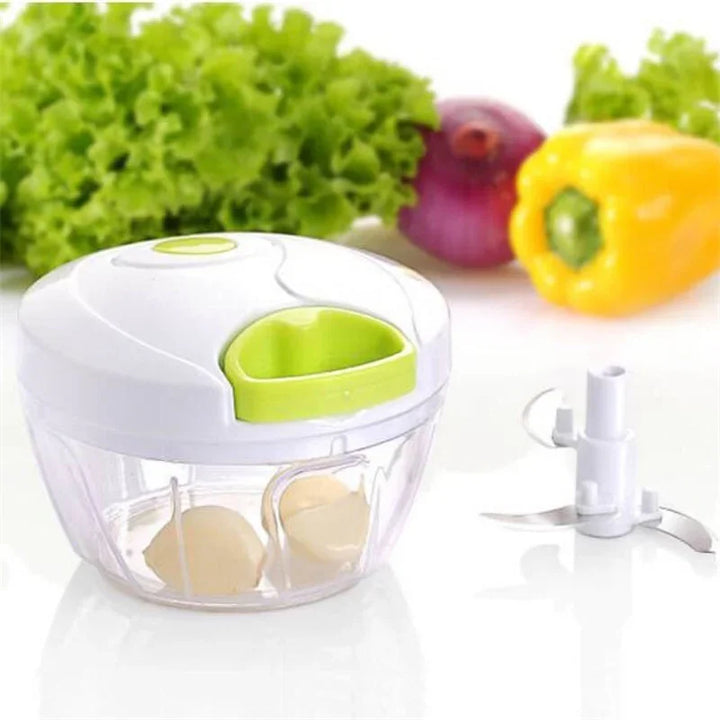 400ml Manual Food Crusher Mini Garlic Chopper Garlic Crusher Vegetable Onion Cutter Kitchen Cooking Accessories