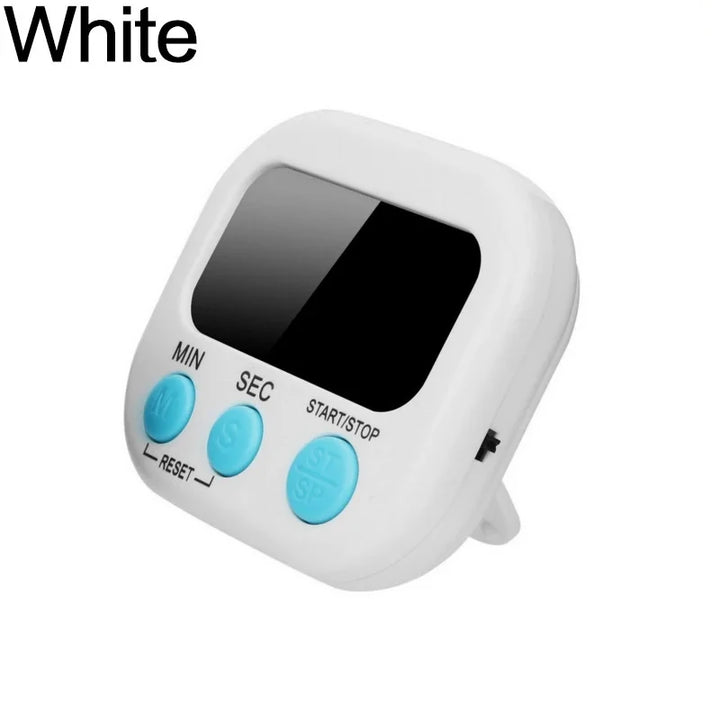 1 Pc LCD Digital Kitchen Timer Magnetic Cooking Large Count Down Up Clear Loud Alarm Stonego Home Kitchen Accessories