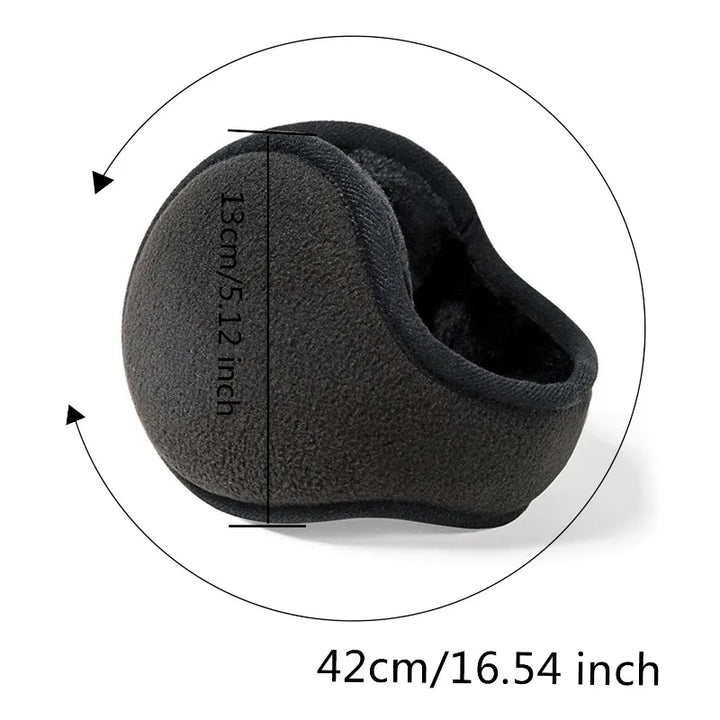 Winter Unisex Warm Fur Earmuffs for Men Women Velvet Ear Muffs Thicken Warmer Ear Cover Outdoor Cycling Ski Plush Ear Protector