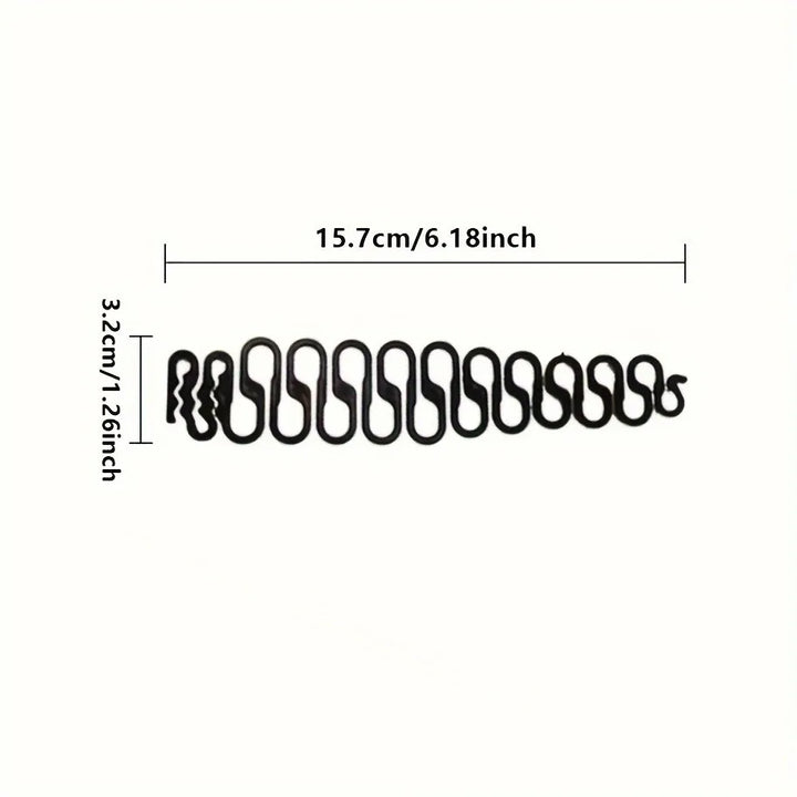 1-Piece Multi-Purpose Hairstyle Design Tool, Fishbone Hairstyle Tool, Magical Braid Design Tool, Hairstyling and Beauty Tool