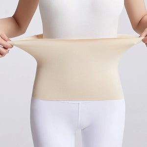 Winter Warm Thermal Waist Support Unisex Elastic Cotton Cloth Abdomen Back Pressure Warmer Inner Wear Belly Protector 2023 Neu