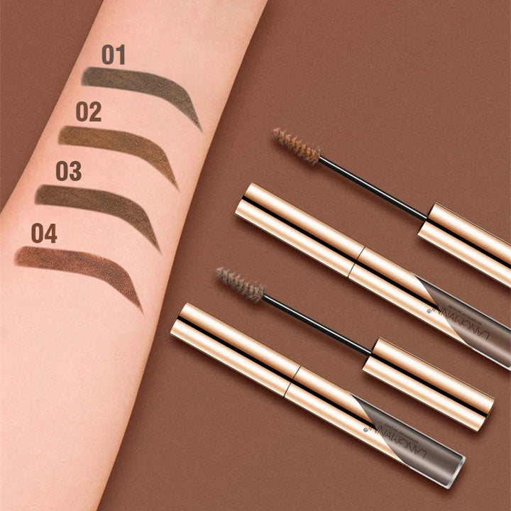 Professional Natural Pigments Tattoo Eyebrow Mascara Cream Lasting Eye Brow Tint Gel Liquid Paint Brown Black Color Makeup Tool