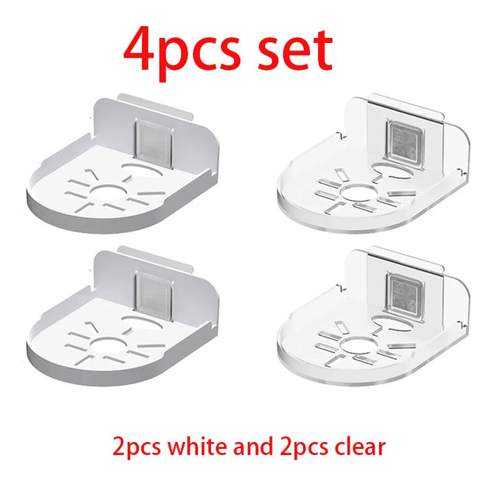 Universal Non-Drilling Wall Mount for CCTV Camera - Durable and Space-Saving Storage Holder