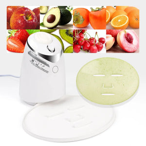 Self-Make Natural Fruit Face Mask Machine DIY Vegetable Juice Collagen Automatic Mask Maker Home Use Beauty Salon Mask Device