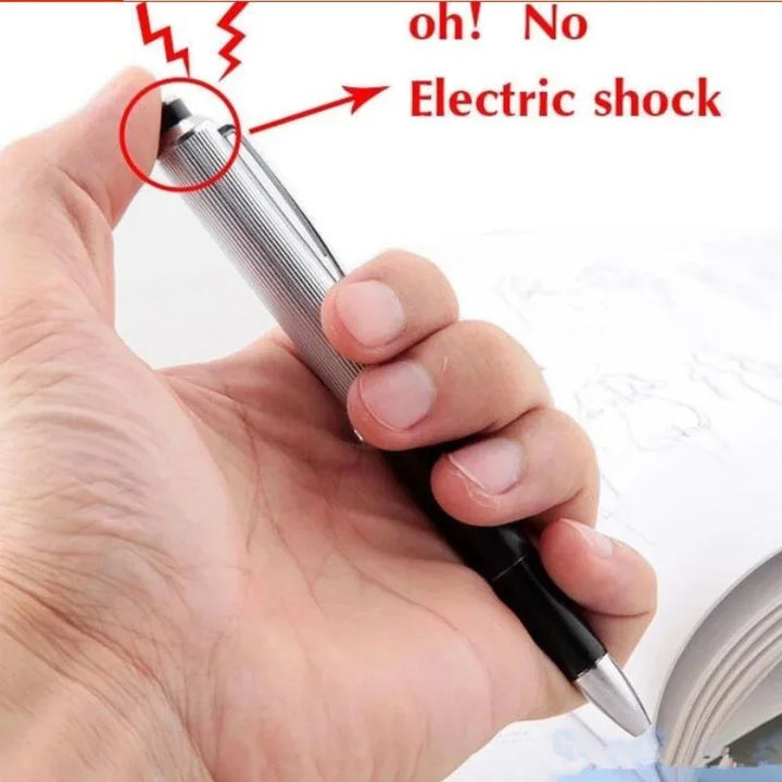 1 Pc Creative Electric Shock Pen Toy Utility Gadget Gag Joke Funny Prank Trick Novelty Friend's Best Gift