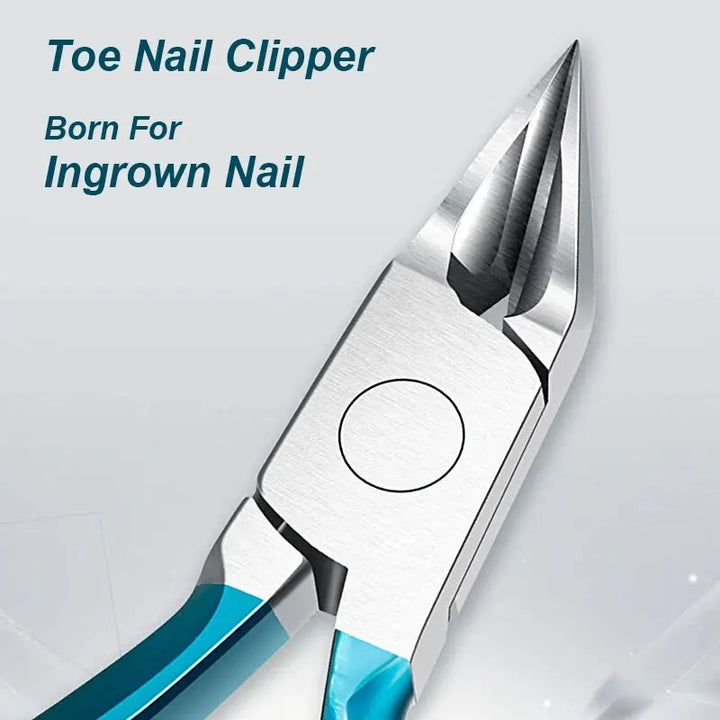 Toe Nail Clipper For Ingrown Or Thick Toenails Trimmer Professional Podiatrist Toenail Nipper With Stainless Steel Supe