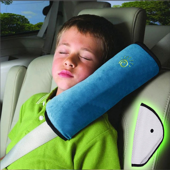 Baby Pillow Car Safety Belt & Seat Sleep Positioner Protect Shoulder Pad Adjust Vehicle Seat Cushion for Kids Baby Playpens