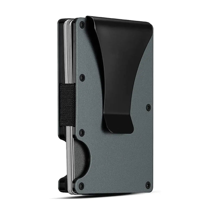 Minimalist Wallet for Men & Women Slim RFID Wallet, Scratch Resistant, Credit Card Holder & Money Clip, Easily Removable Money