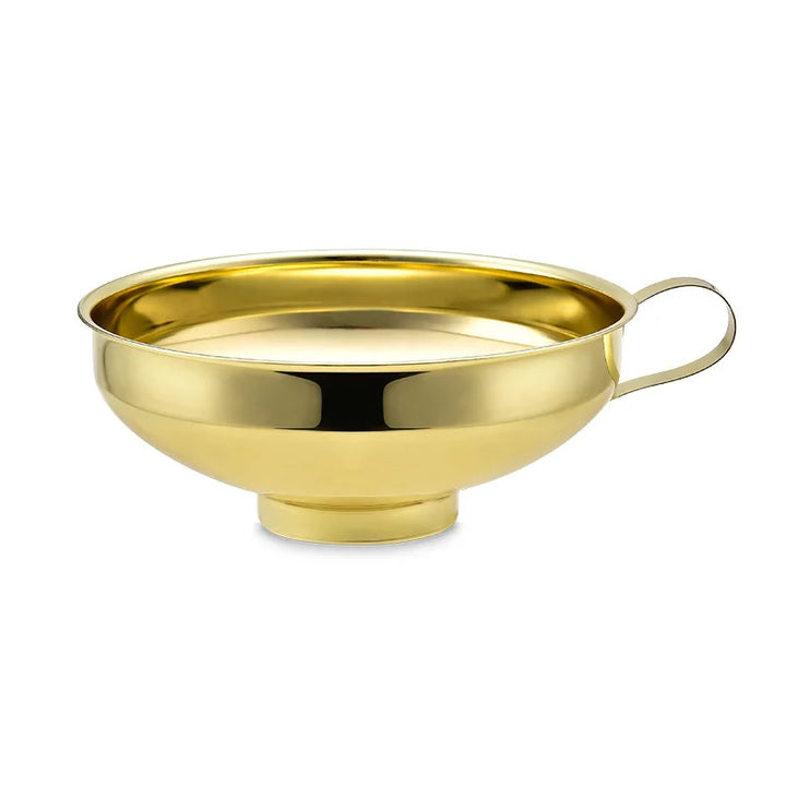 Stainless Steel Wide Mouth Funnel, Kitchen and Household Large Diameter Funnel, Multifunctional Jam Canning Funnel