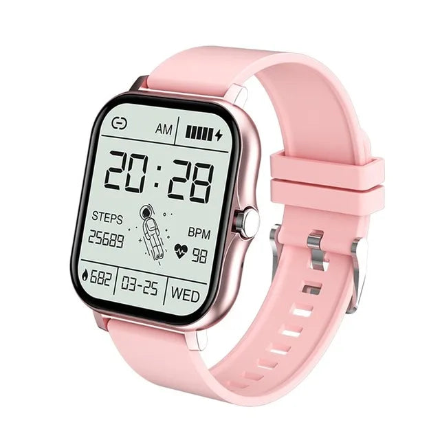 Sport Smartwatch Fitness Uhr Gesundheitsmonitor Wasserdichte Smartwatch Bluetooth Anrufuhren für Männer Frauen IOS Xiaomi Huawei 2024