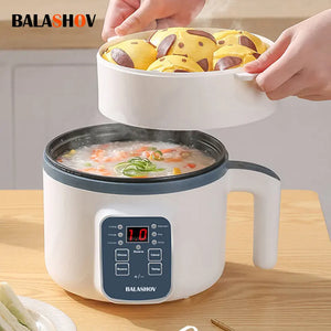 Mini panela elétrica de arroz doméstica, multicooker a vapor, camada única/dupla, panela de arroz automática, eletrodomésticos para cozinha