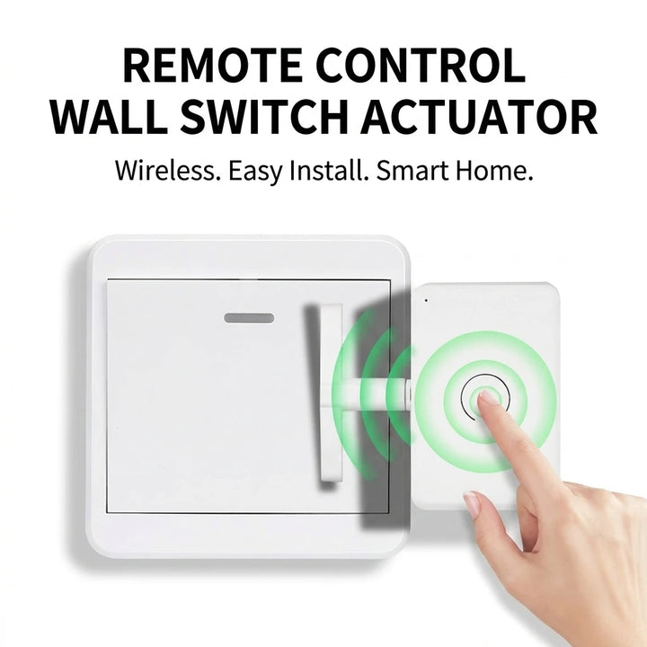 Wireless Remote Control Switch Automatic Button Pusher Lazy ON/OFF Controller for Lights And Tools No Wiring Needed