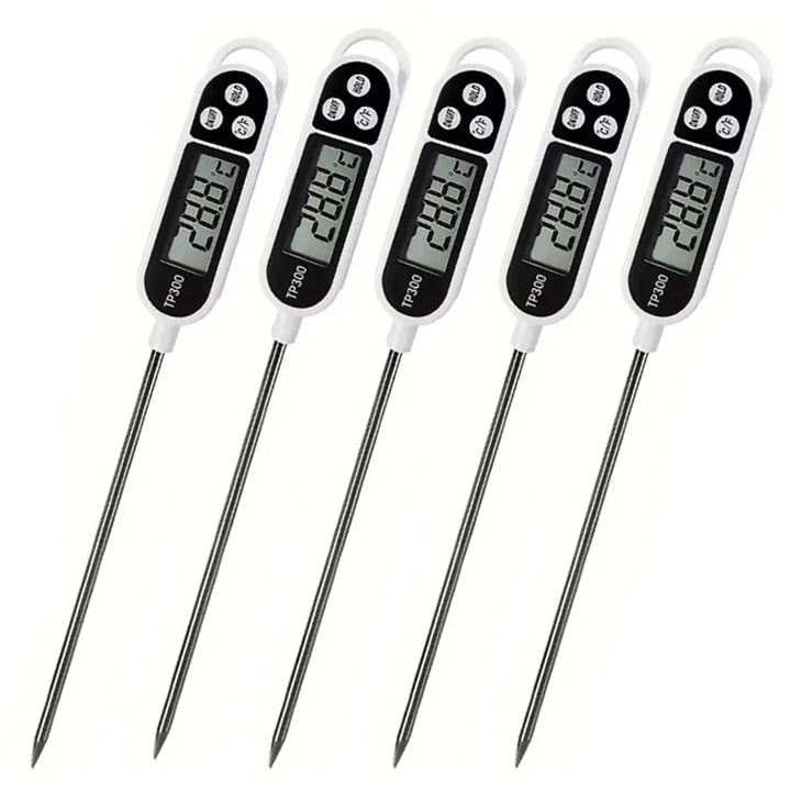 1-10P Digital Kitchen Food Thermometer TP300 Water Oil Thermometer for Meat Cooking Food Probe BBQ Electronic Oven Kitchen Tools