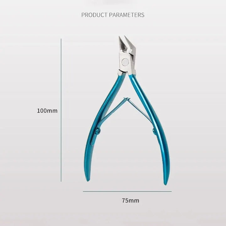 Toe Nail Clipper For Ingrown Or Thick Toenails Trimmer Professional Podiatrist Toenail Nipper With Stainless Steel Supe